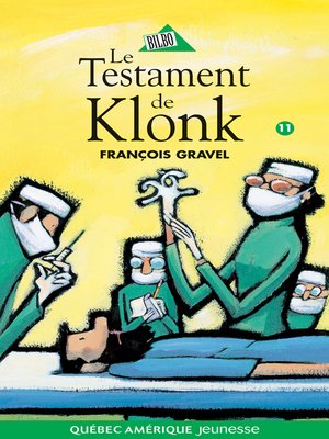 cover image of Klonk 11--Le Testament de Klonk